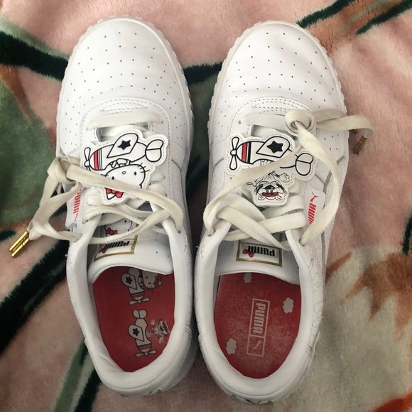 Puma Shoes - Puma Cali Shoes Hello Kitty
